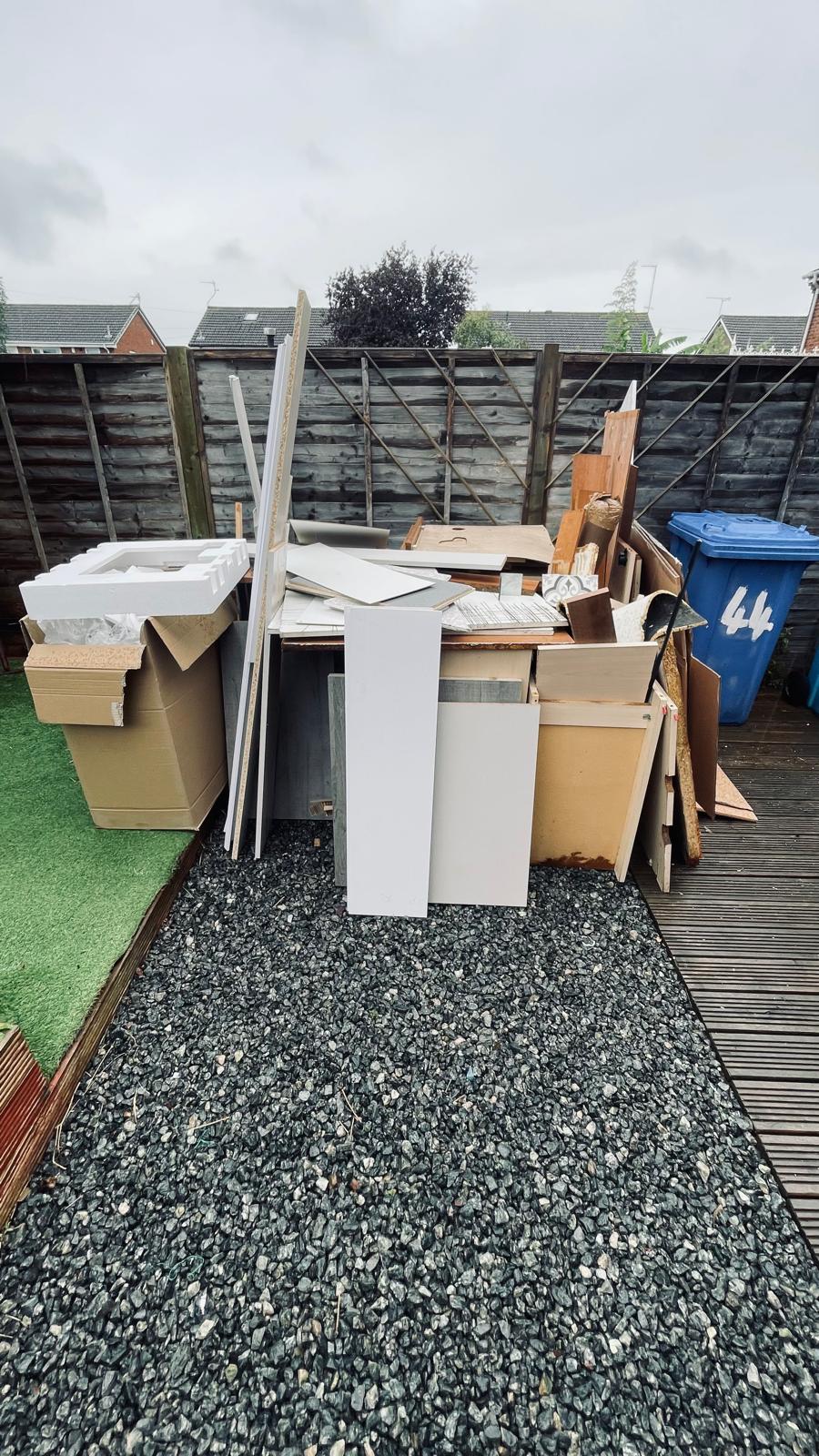 Before: Kitchen Waste Collection in Cottingham ✅, Cottingham, HU16 4QD